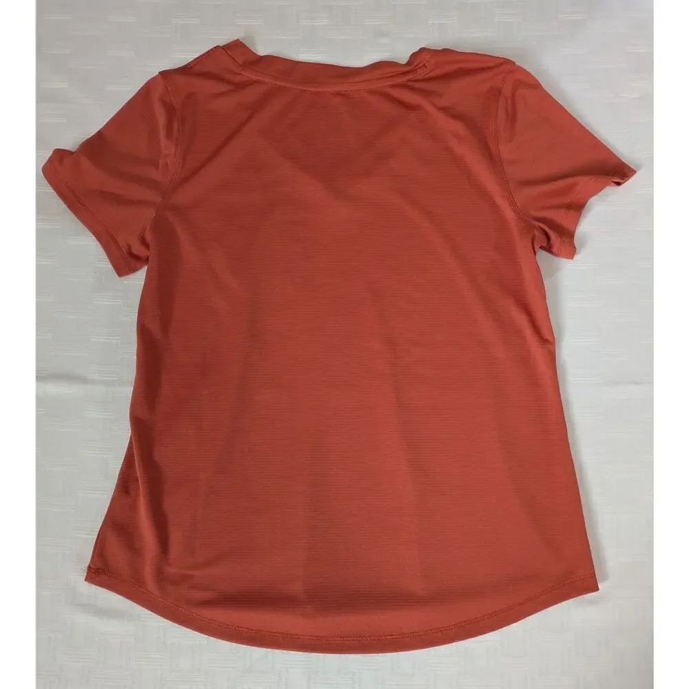 Lot of 2 Activewear Tops Nike Dri-FIT Black XL , Reel Legends Orange Size L